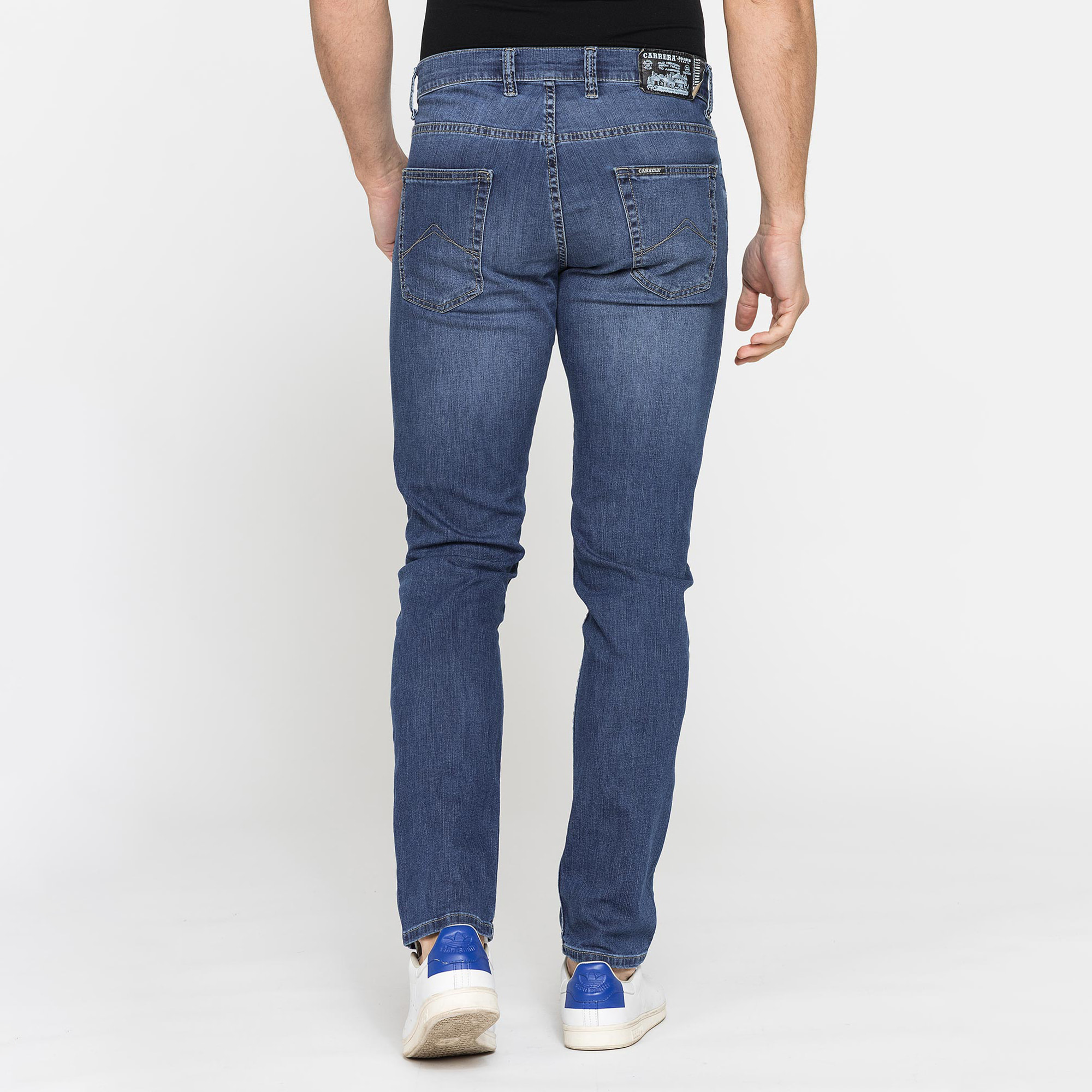 JEANS 5 TASCHE MOD. 717 SLIM FIT IN DENIM STRETCH LEGGERO