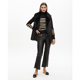 Gilet midi reversibile