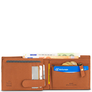 Cartera Hombre Piel Skpat Vintage Marron