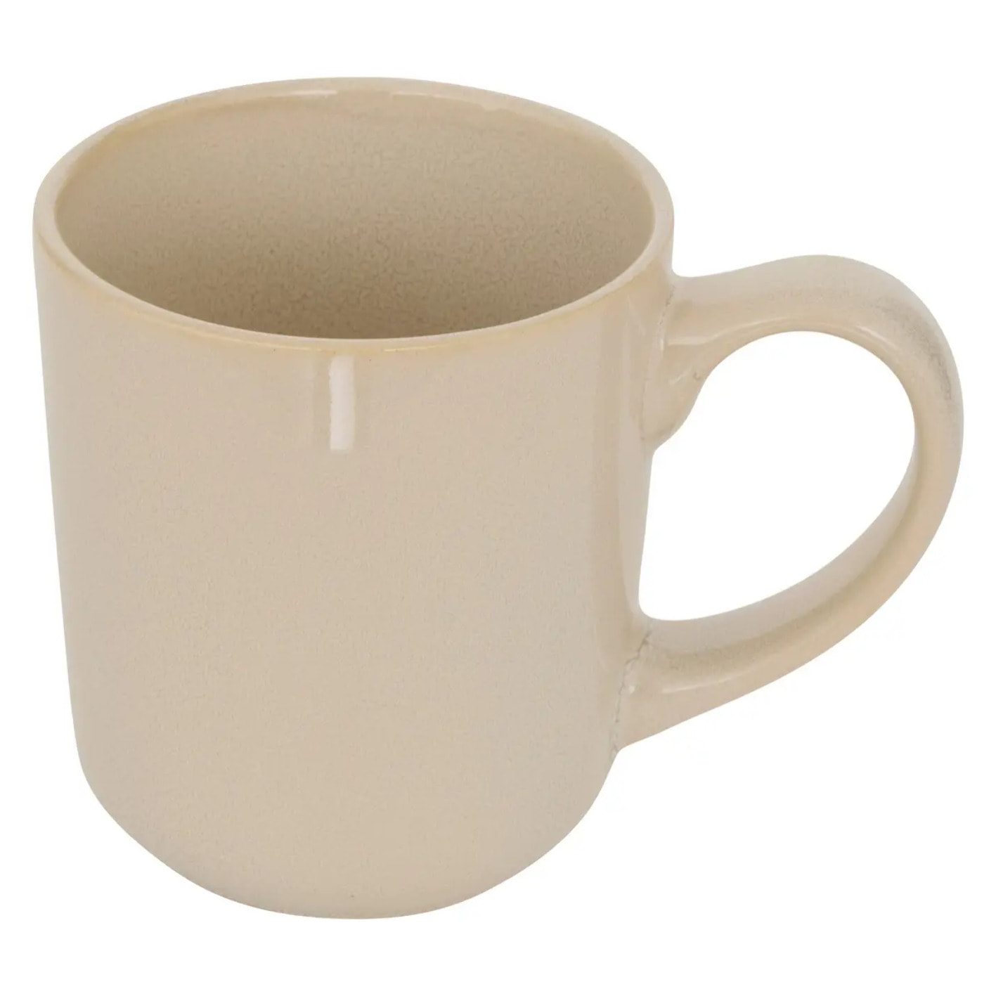 Mug Terre inconnue beige L13,5xp9,2xH10cm