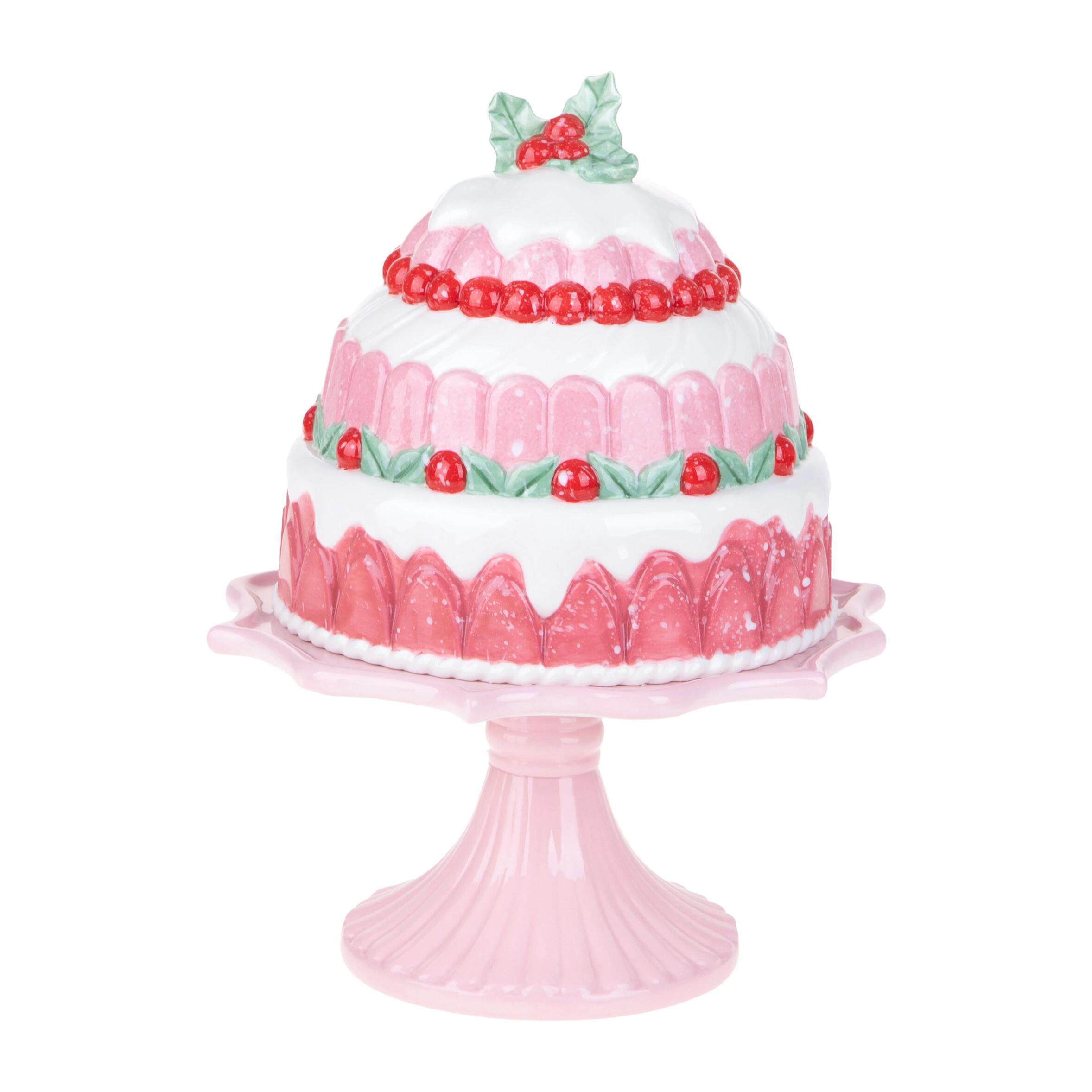 Decoro torta - Pezzi 1 - 22,9xH30x21,6cm - Bianchi Dino SpA