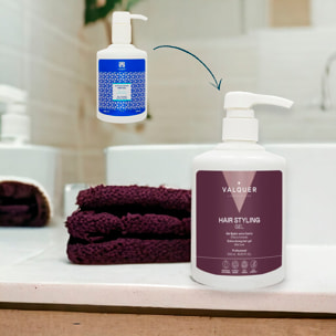 Valquer Gel capilar fijador extrafuerte - 500 ml