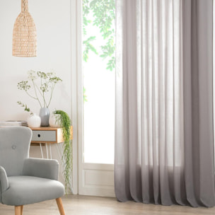 Voilage "Ana" gris 140x240cm