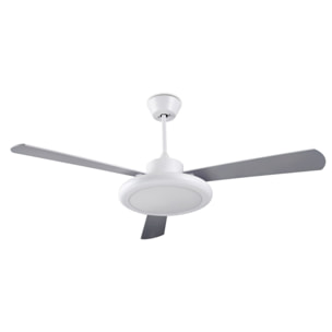 Forlight Ventilador de techo ip20 bahia led 24.4w blanco cálido - 3000k on-off blanco brillante g