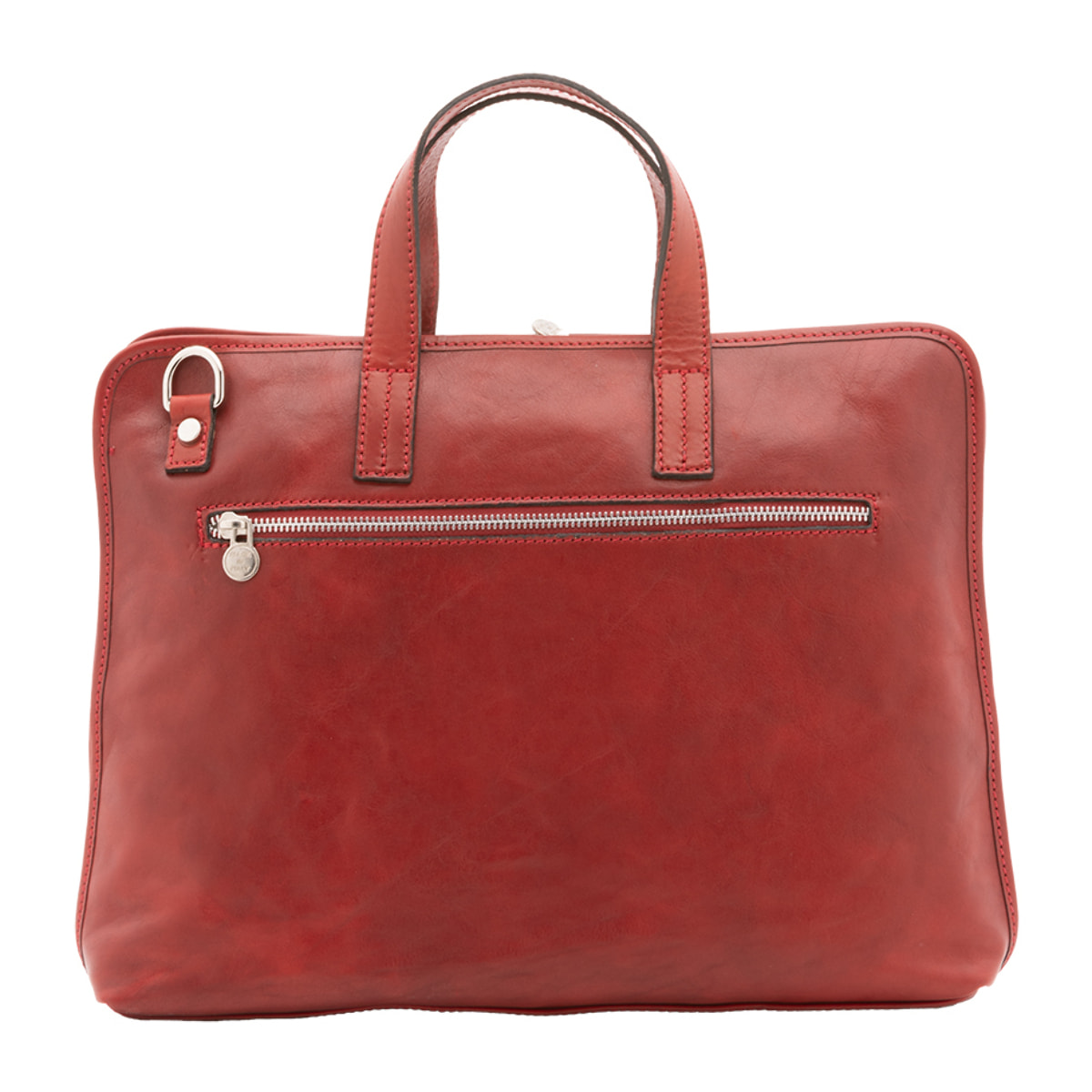 Borsa a mano  unisex In Vera pelle Made in Italy 40x30x5 cm