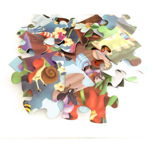 PUZLE DE 48 PIEZAS: BICHOS E INSECTOS