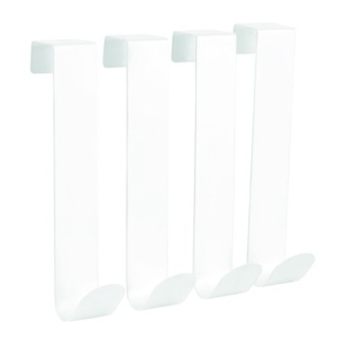 Lot de 4 crochets Blanc mat KESSY MSV