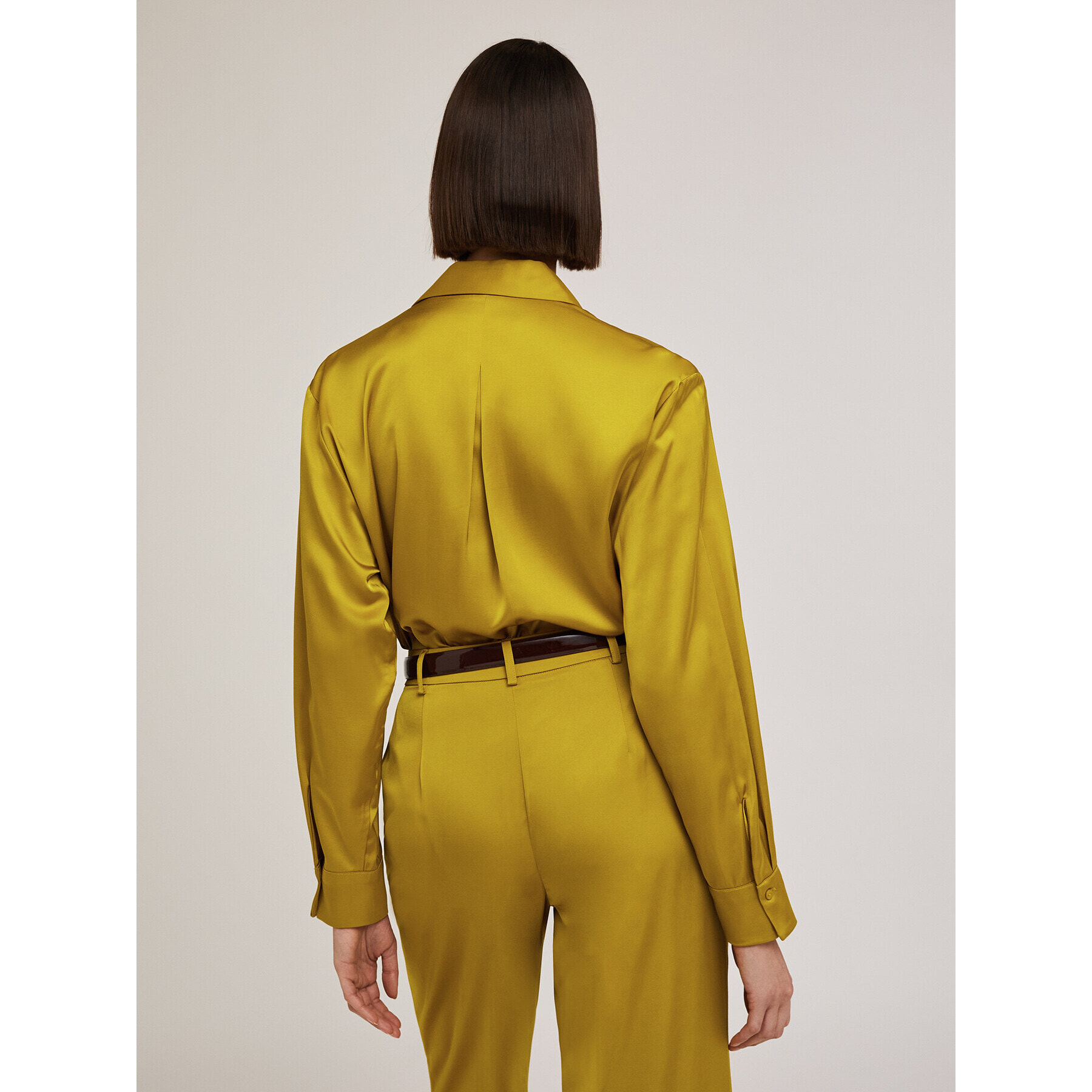 Motivi - Camicia satin - Giallo