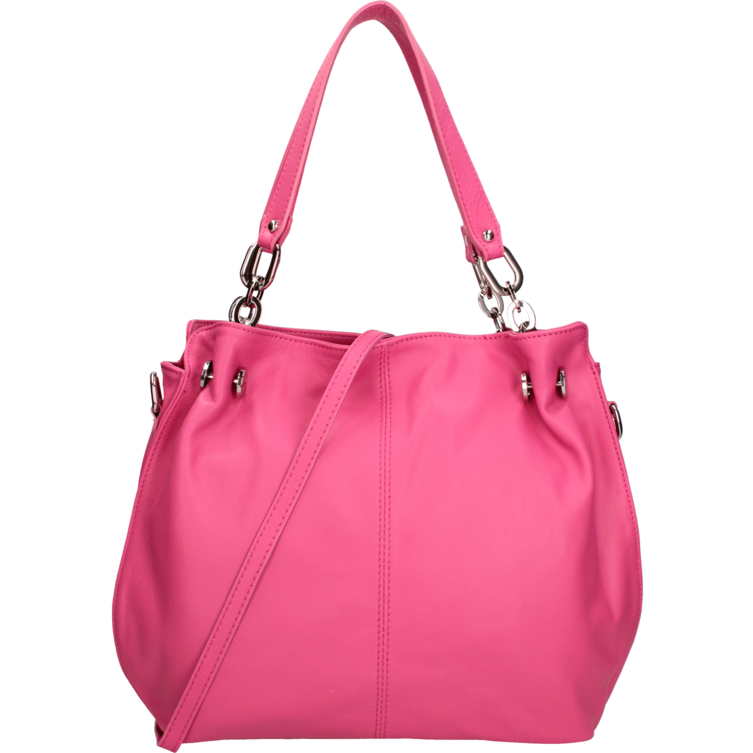 Borsa a mano da donna Made in Italy - Modello Ereba - 100% pelle - 38.0 x 30.0 x 12.0 cm