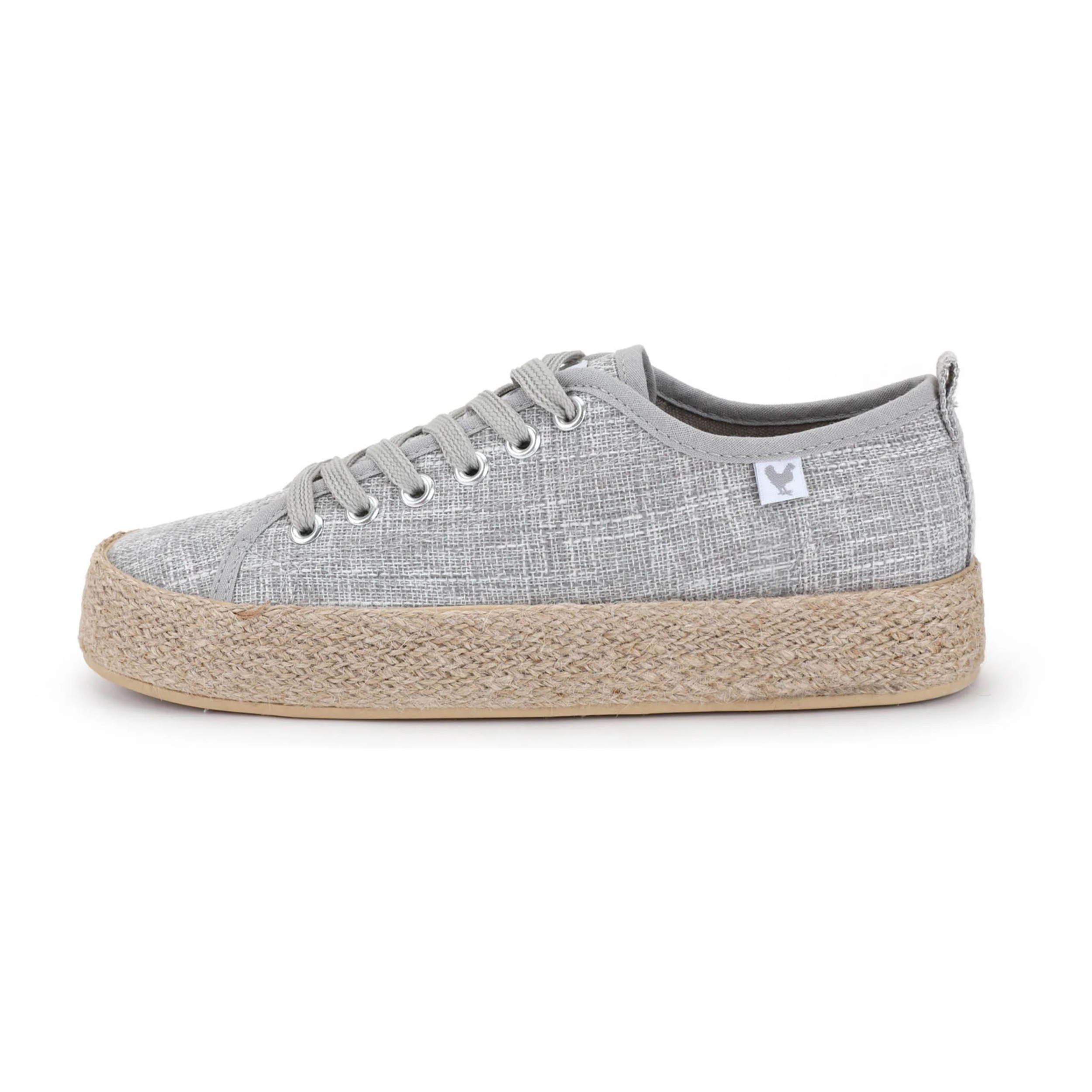 Zapatillas Ada Linen Gris