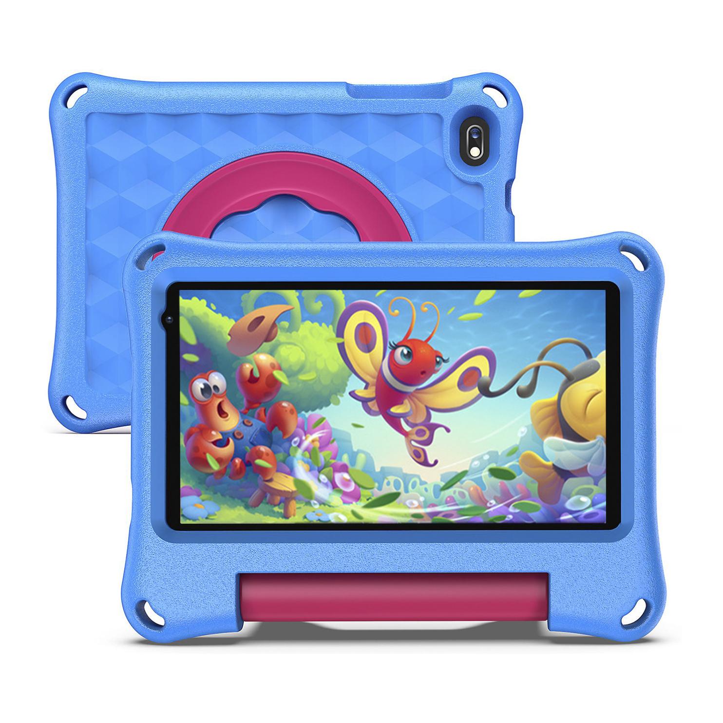 DAM Tablet Infantil K718 3G WiFi. SO Android 5.0. Pantalla 7'' 1024x600px. MTK 6582 1GB RAM + 16GB. Doble cámara. 21x3x16,5 Cm. Color: Azul