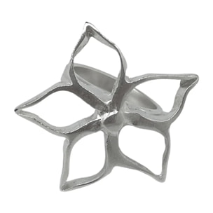 Anillo Irregular Blom G plata 10µ