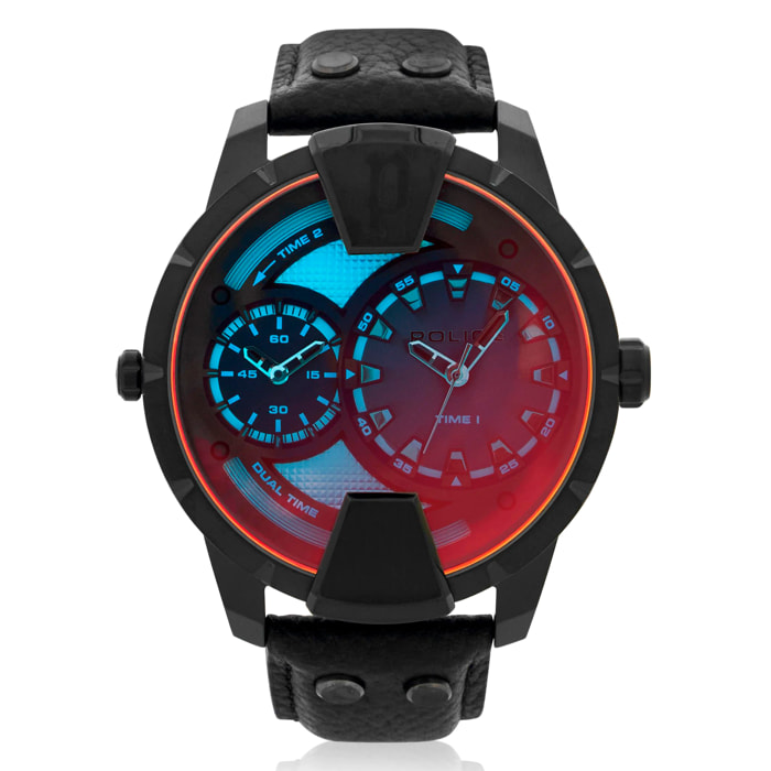 Reloj Police PEWJA0022001 Hombre Analogico Cuarzo con Correa de Cuero