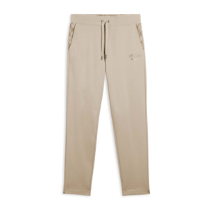 Pantaloni con spacchi laterali sul fondo