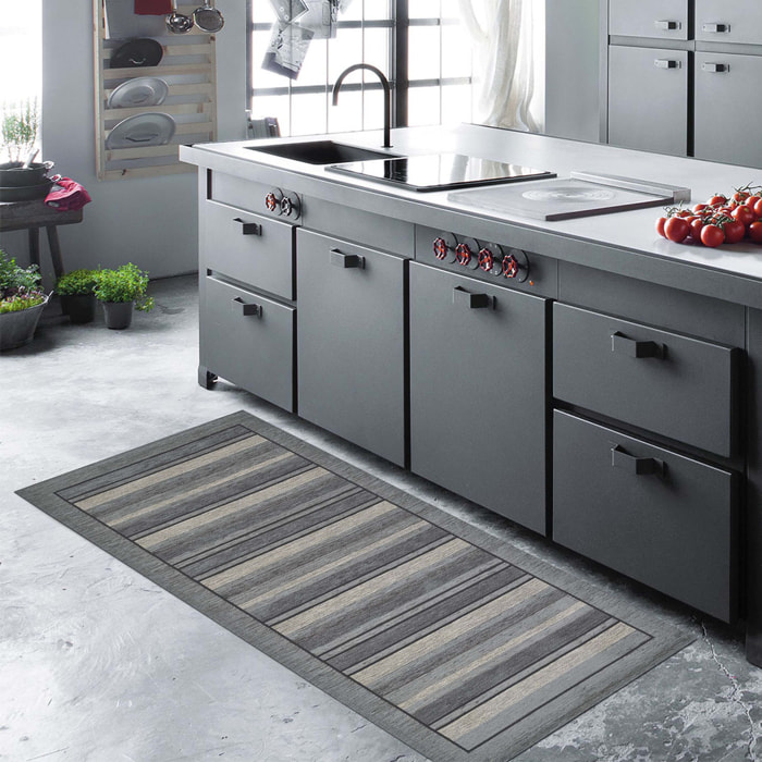 Guida Tappeto Cucina Grigio