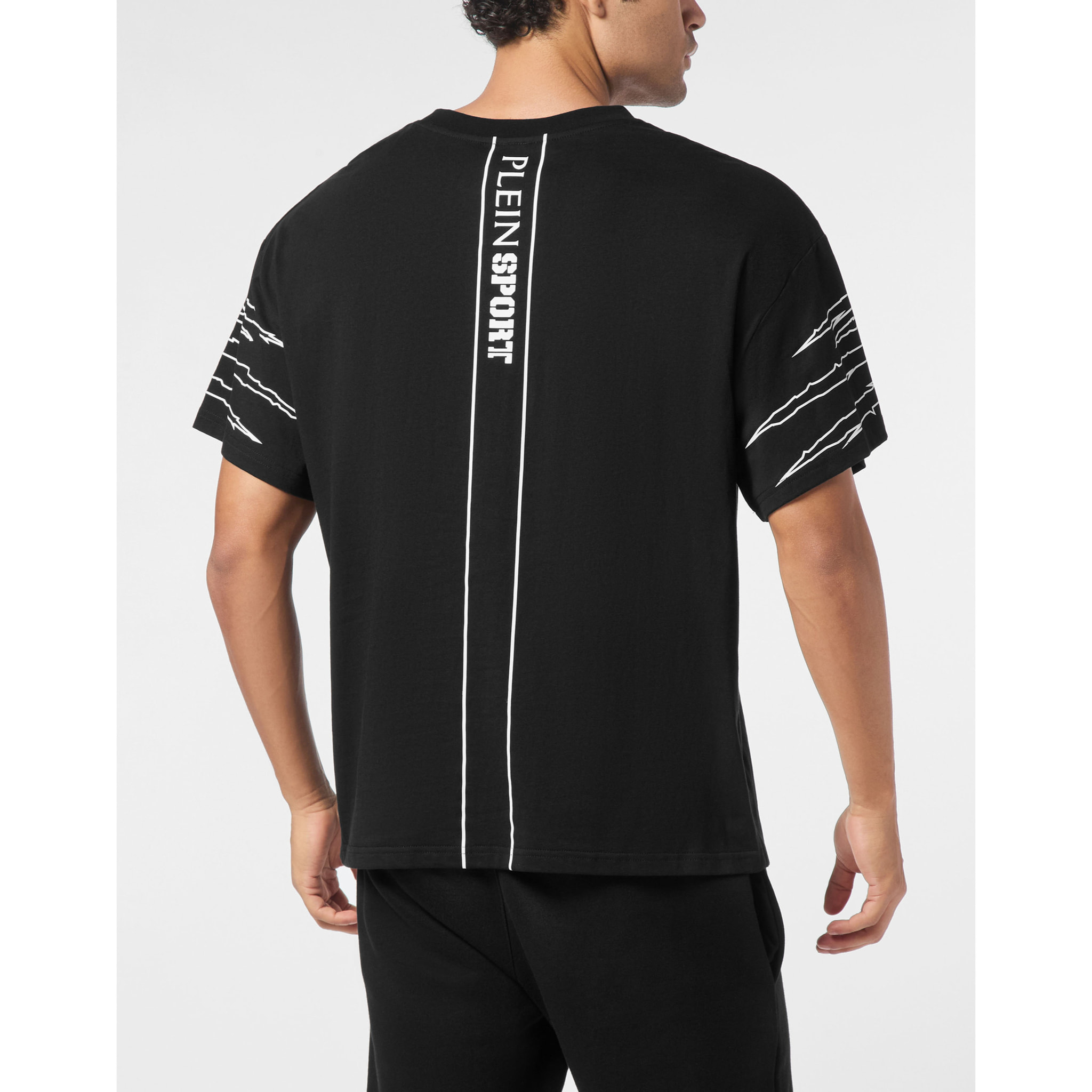 PLEIN SPORT T-Shirt Round Neck Ss SCRATCH