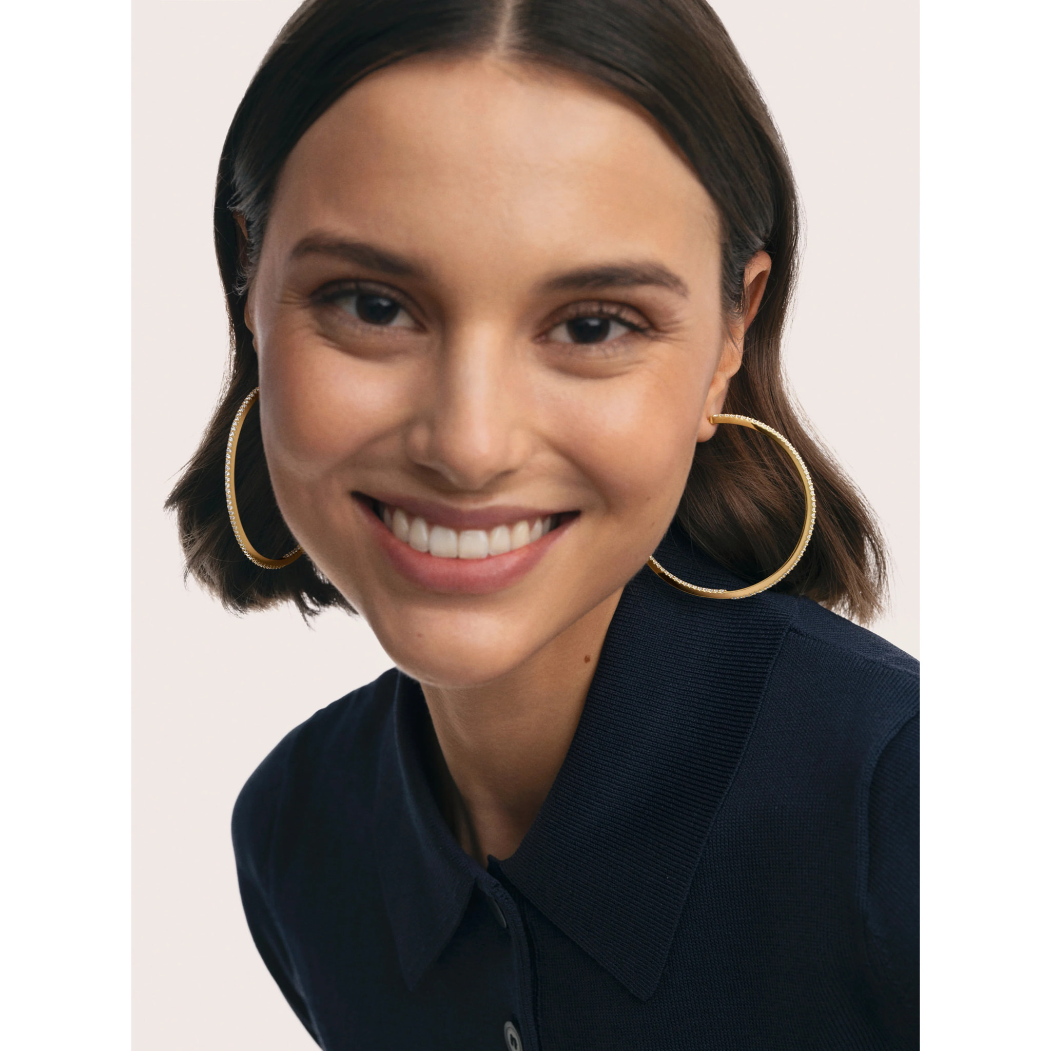 Pendientes Aro Scarlett XL Baño Oro