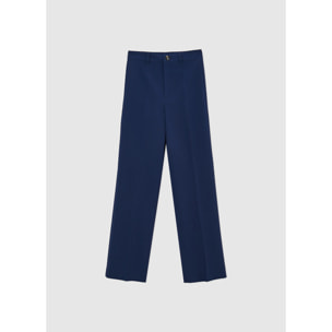 Pantalone lungo con nervature