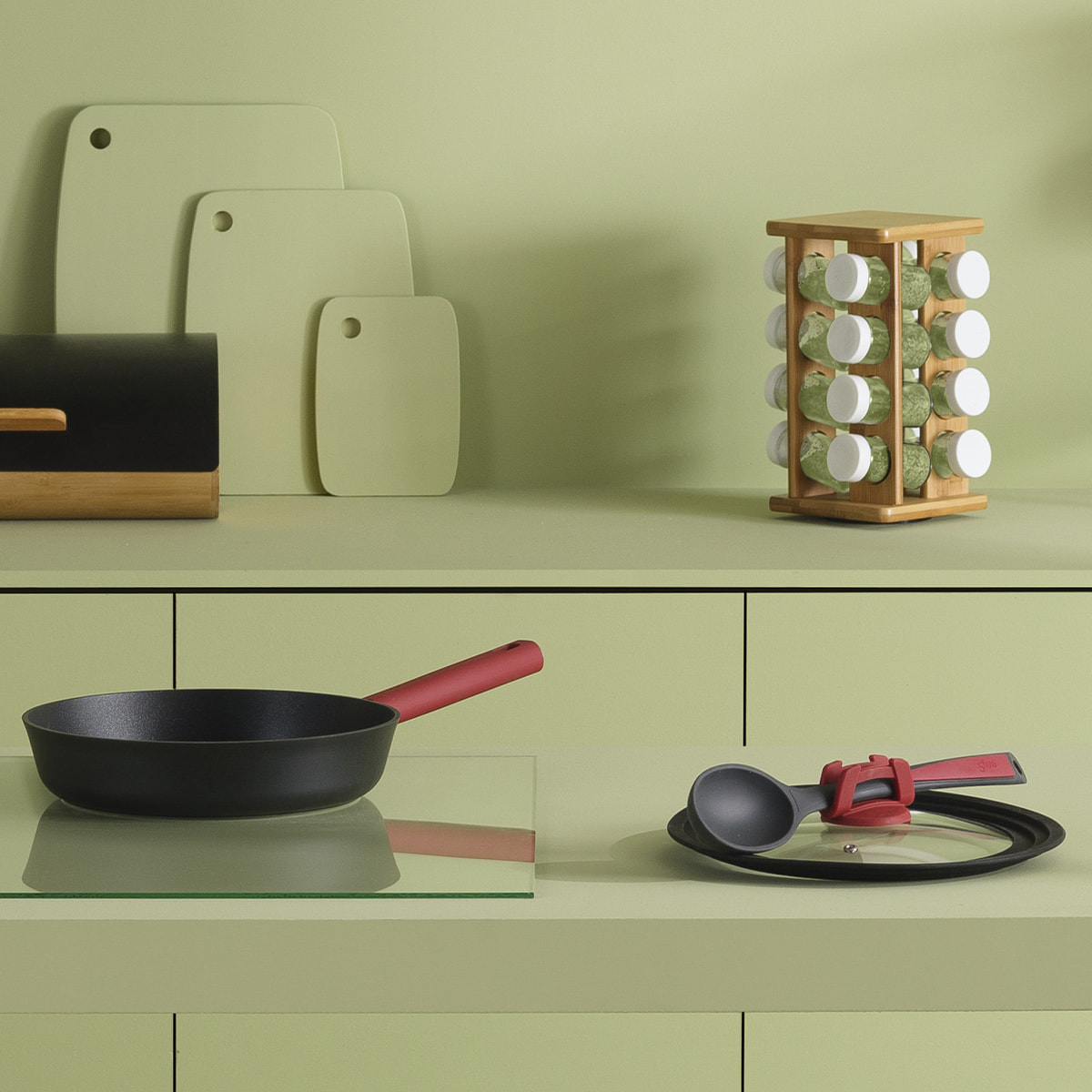 Couvercle en verre universel "Silitop" 22/24/26cm