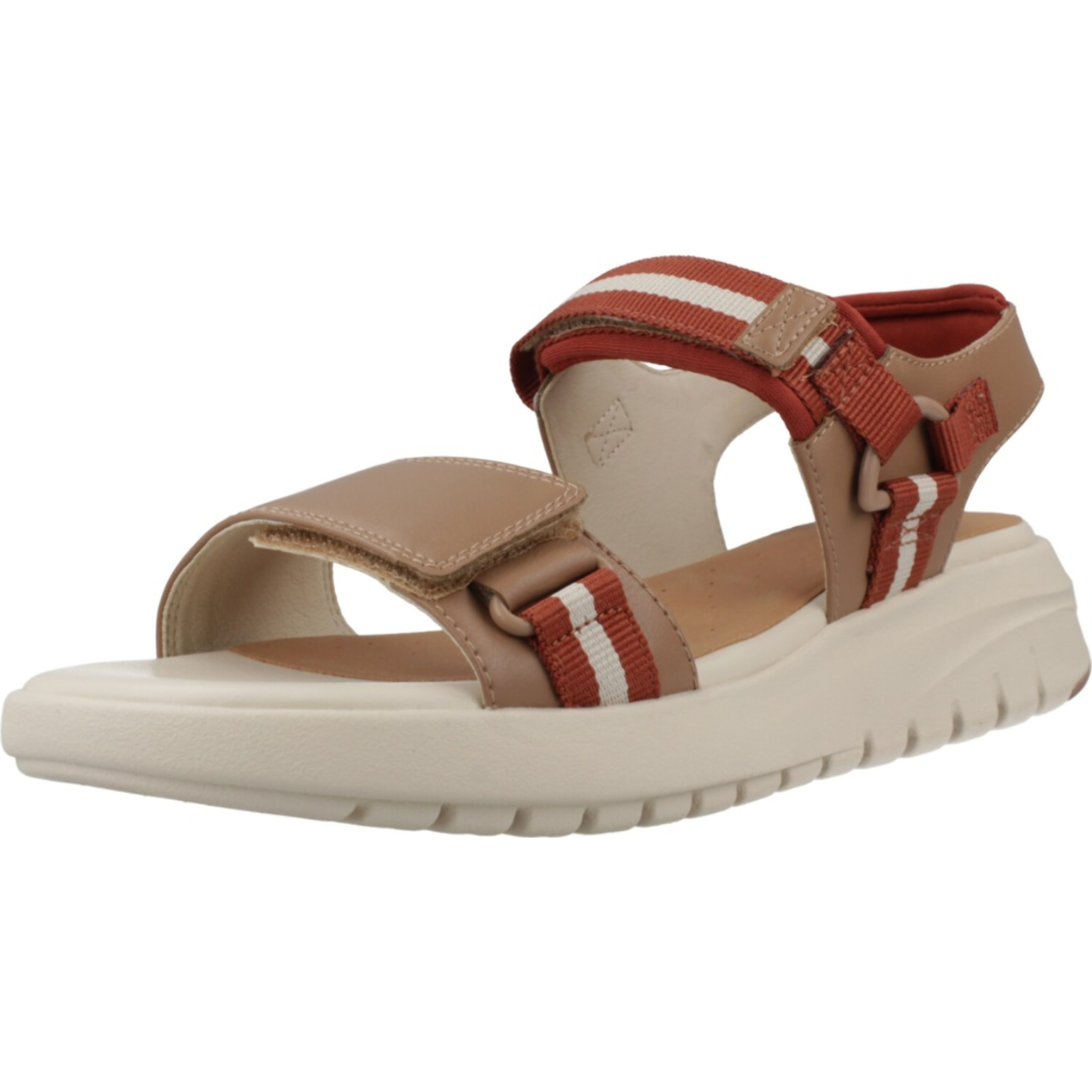 Sandalias Mujer de la marca GEOX  modelo D FLEXTRIDE S MARRON