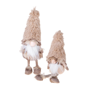 Elfi con cappello set da 2 èezzo - Pezzi 2 - 17xH42x14cm - Bianchi Dino SpA