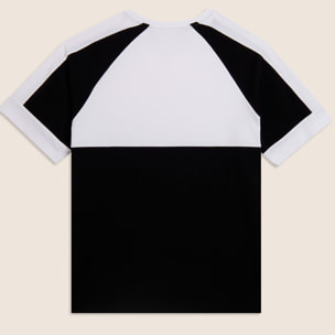 T-shirt con blocchi di colore