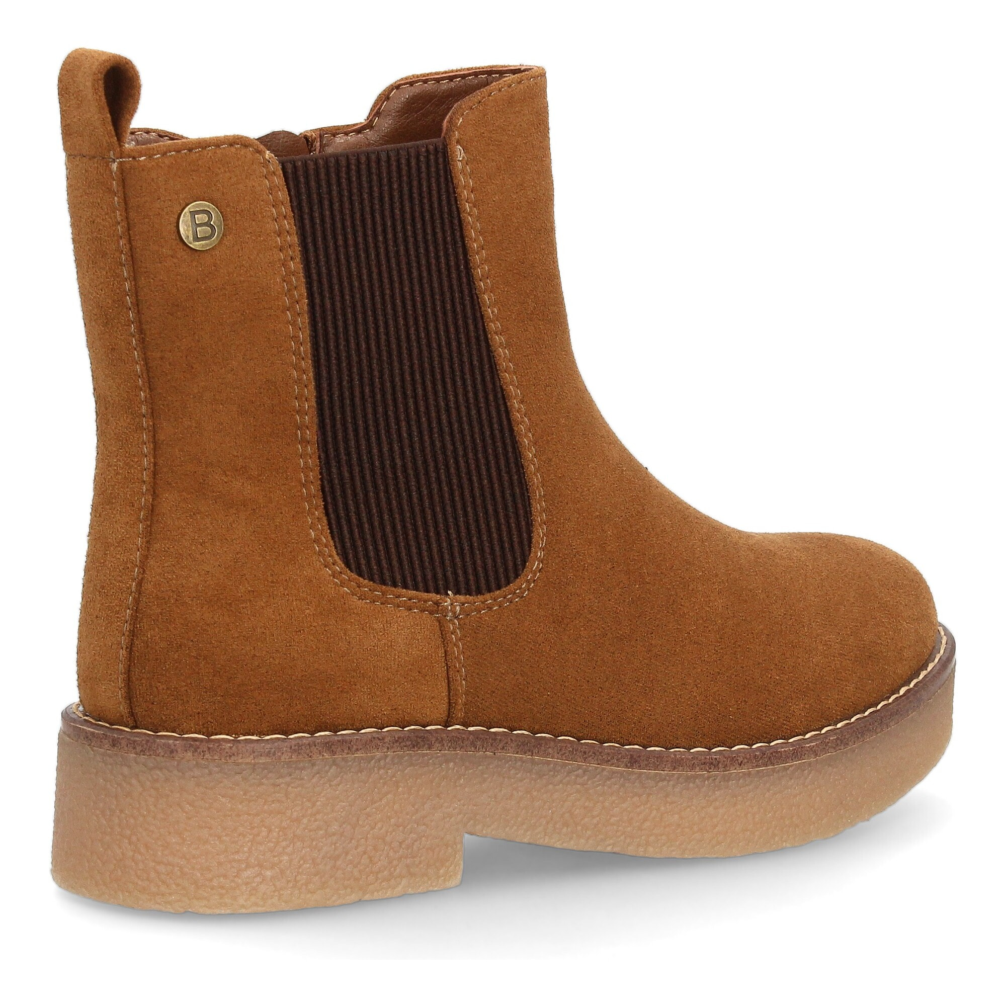 Bota chelsea clásica con cremallera