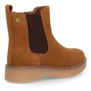 Bota chelsea clásica con cremallera