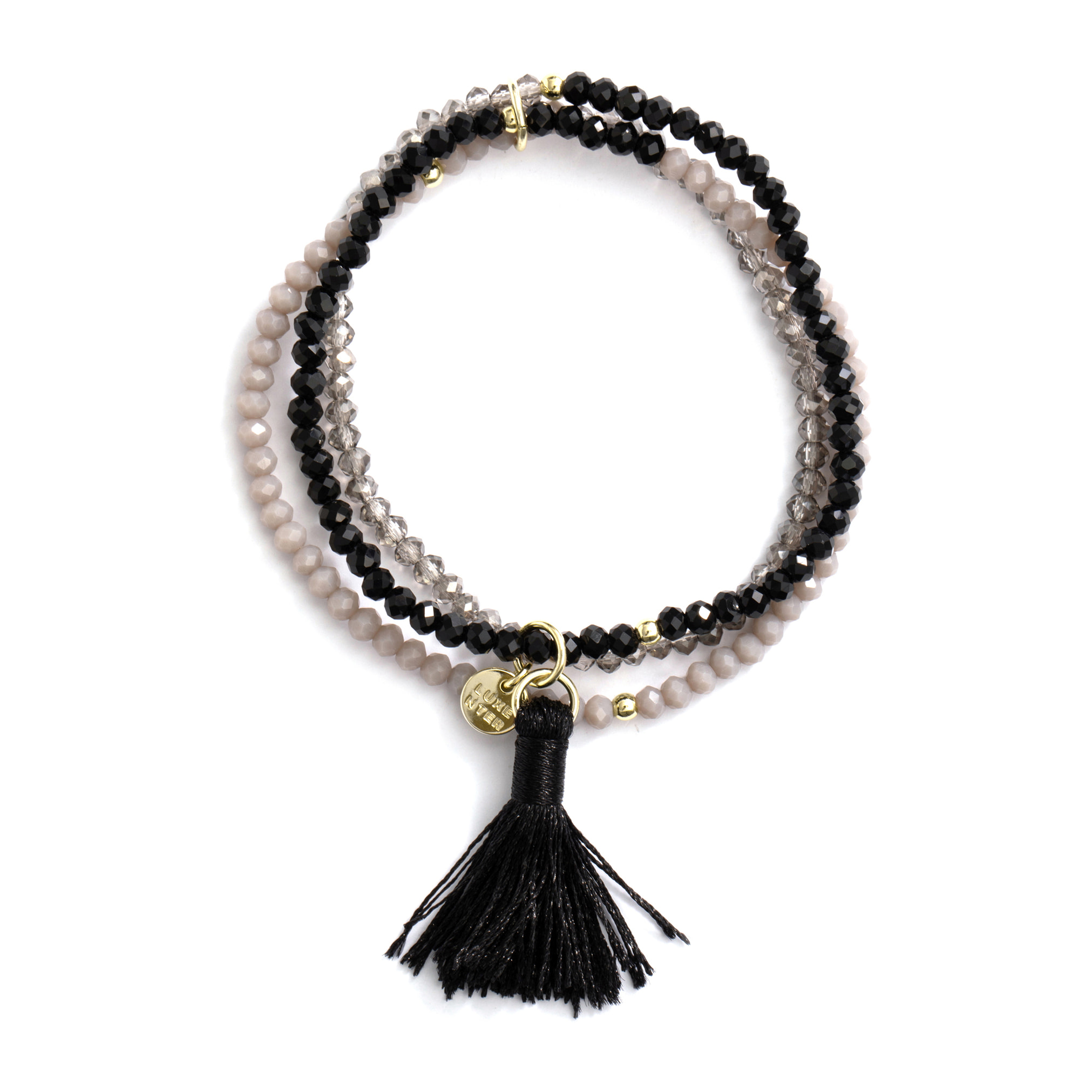 Pulsera Hamdora acabado oro amarillo 18k