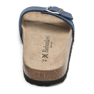 SANDALIA BABUNKERS AZUL