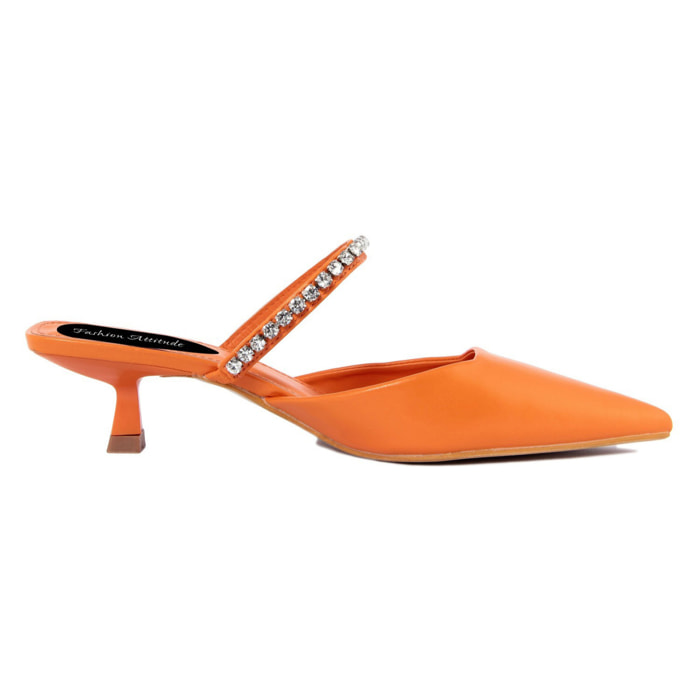 Sandalo Donna colore Arancio