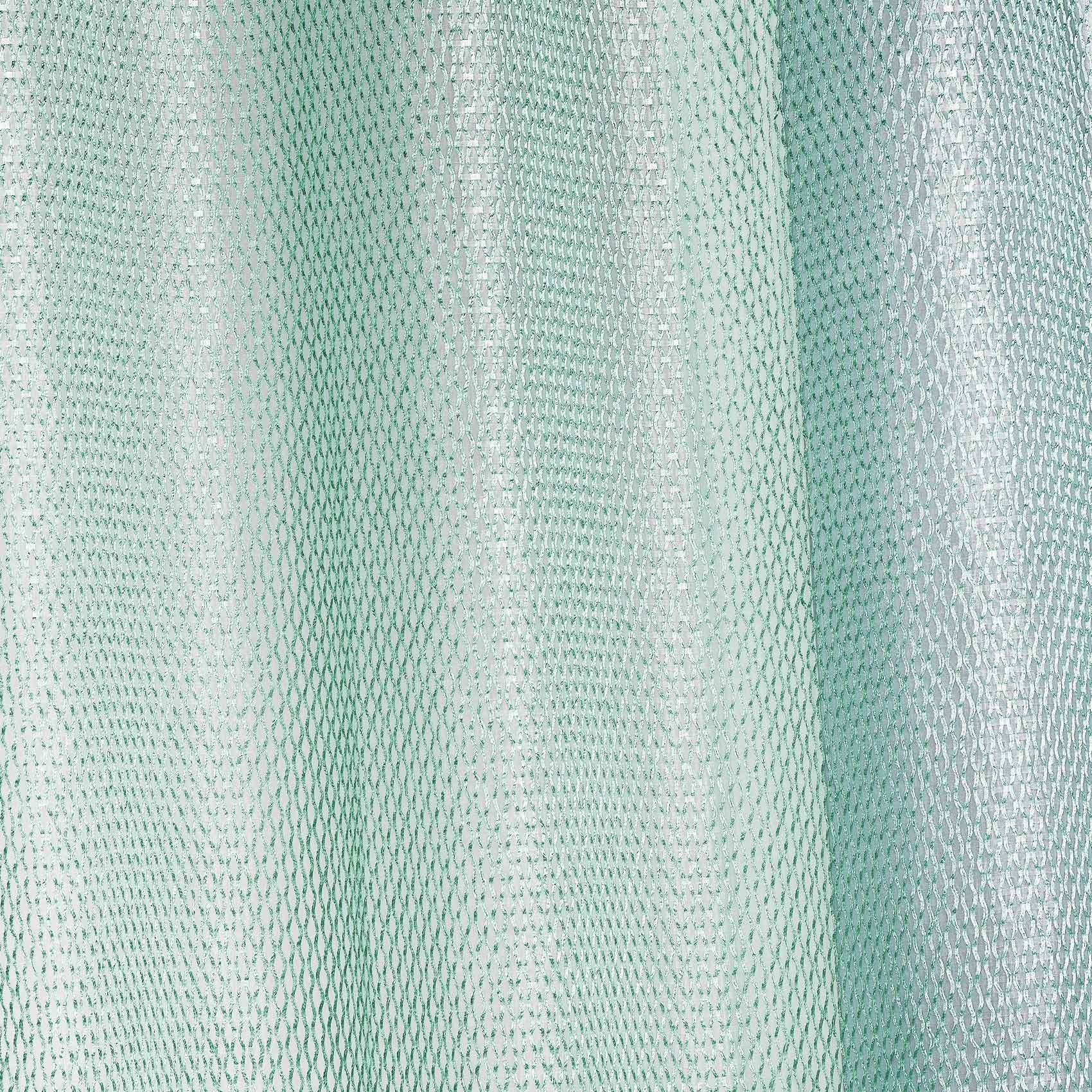 Voilage en organza fantaisie  - Effet 'résille' - Vert