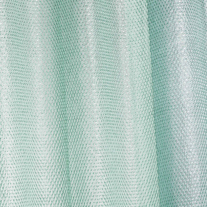 Voilage en organza fantaisie  - Effet 'résille' - Vert