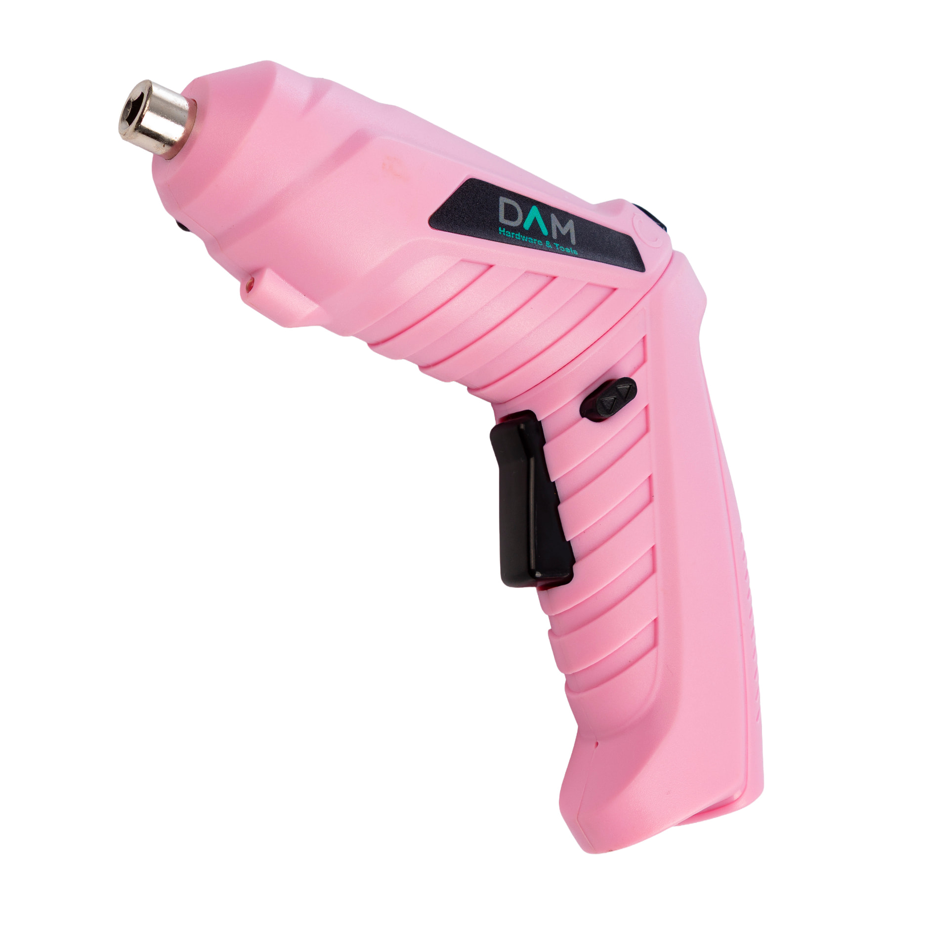 Cacciavite elettrico senza fili, con scatola degli attrezzi di 46 accessori.