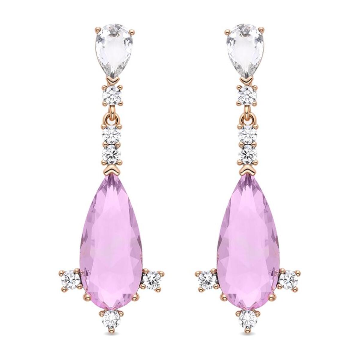 Pendientes Lux by Lux acabadoss en oro amarillo de 18K