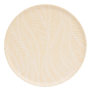 Assiette plate Gina D28cm creme