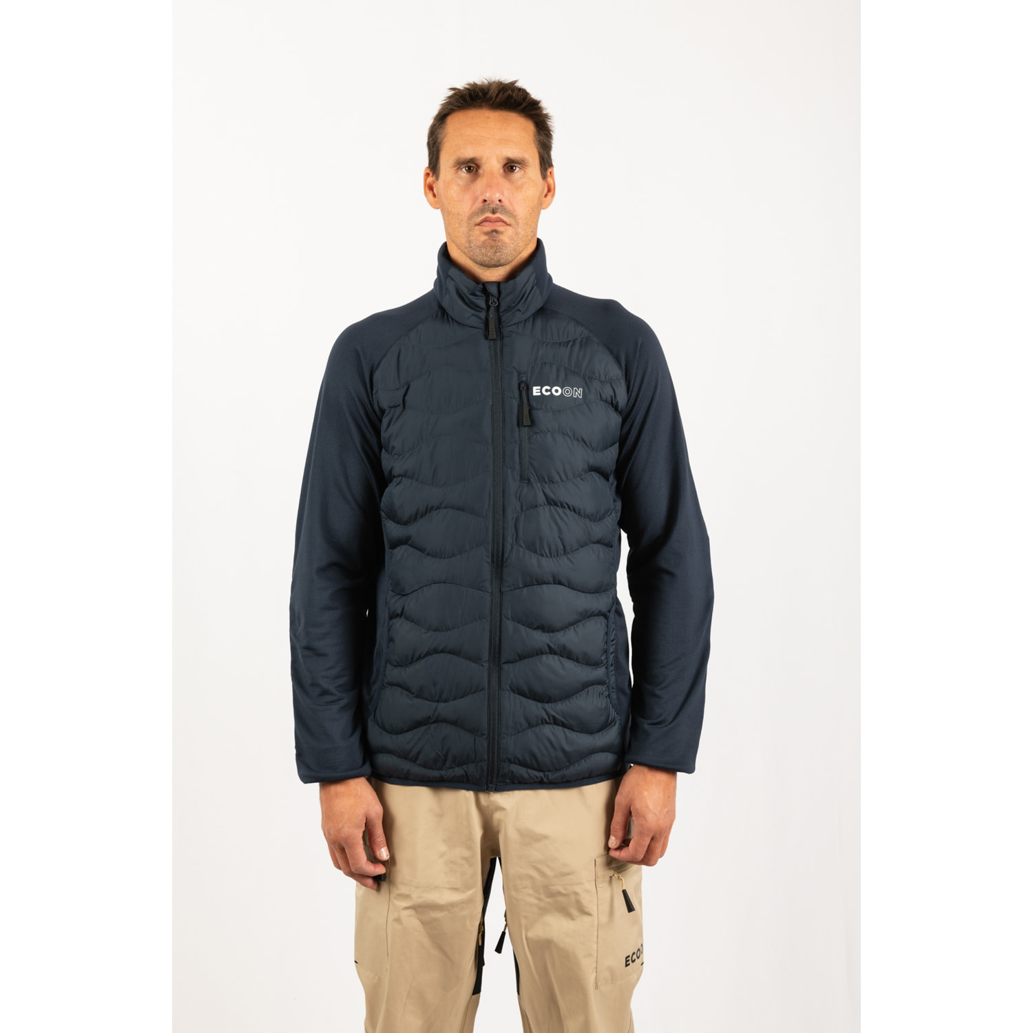 Chaqueta ECOActive Hybrid Insulated Jacket marca ECOON - Azul