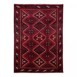 Tapis d'orient, motif oriental, noué main en laine, AVOP