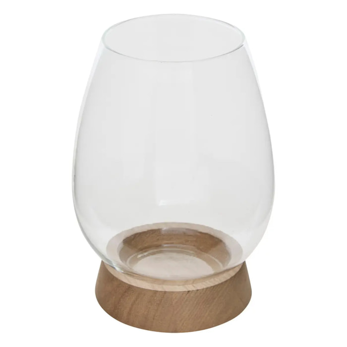 Photophore Wonj transparent 13,5x13,5cm