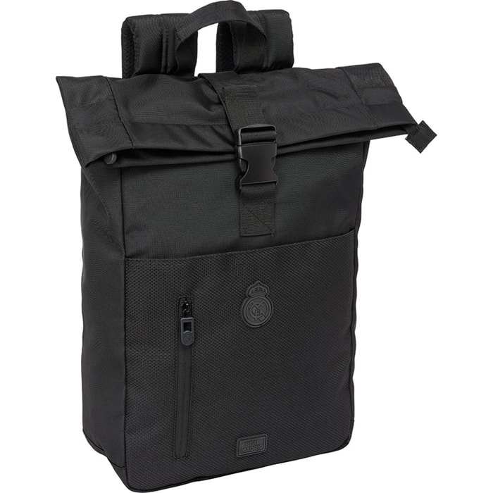 Mochila solapa para portatil 15,6 real madrid premium