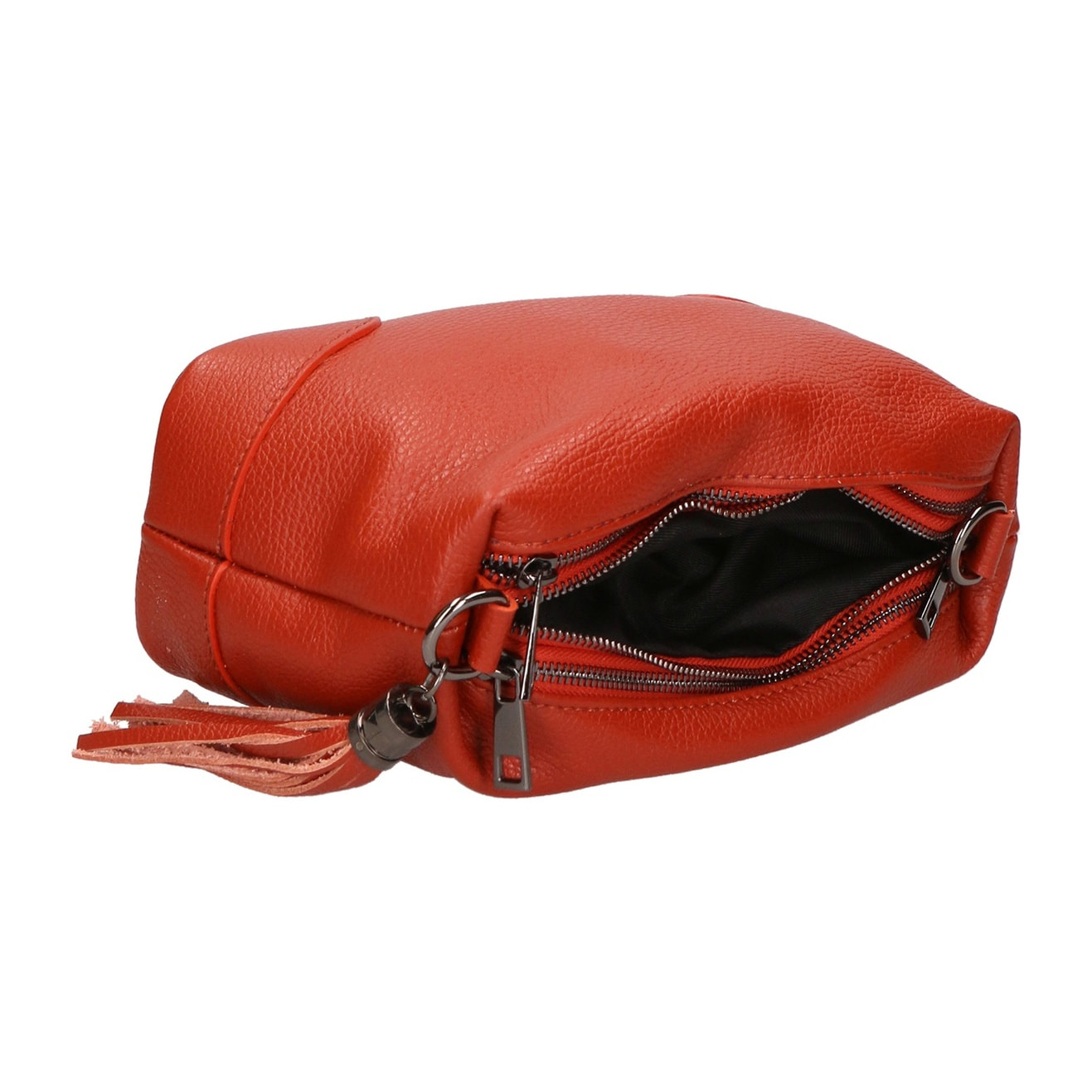 Borsa a mano da donna - Modello Lidia - Vera pelle - 25.0 x 14.0 x 10.0 cm