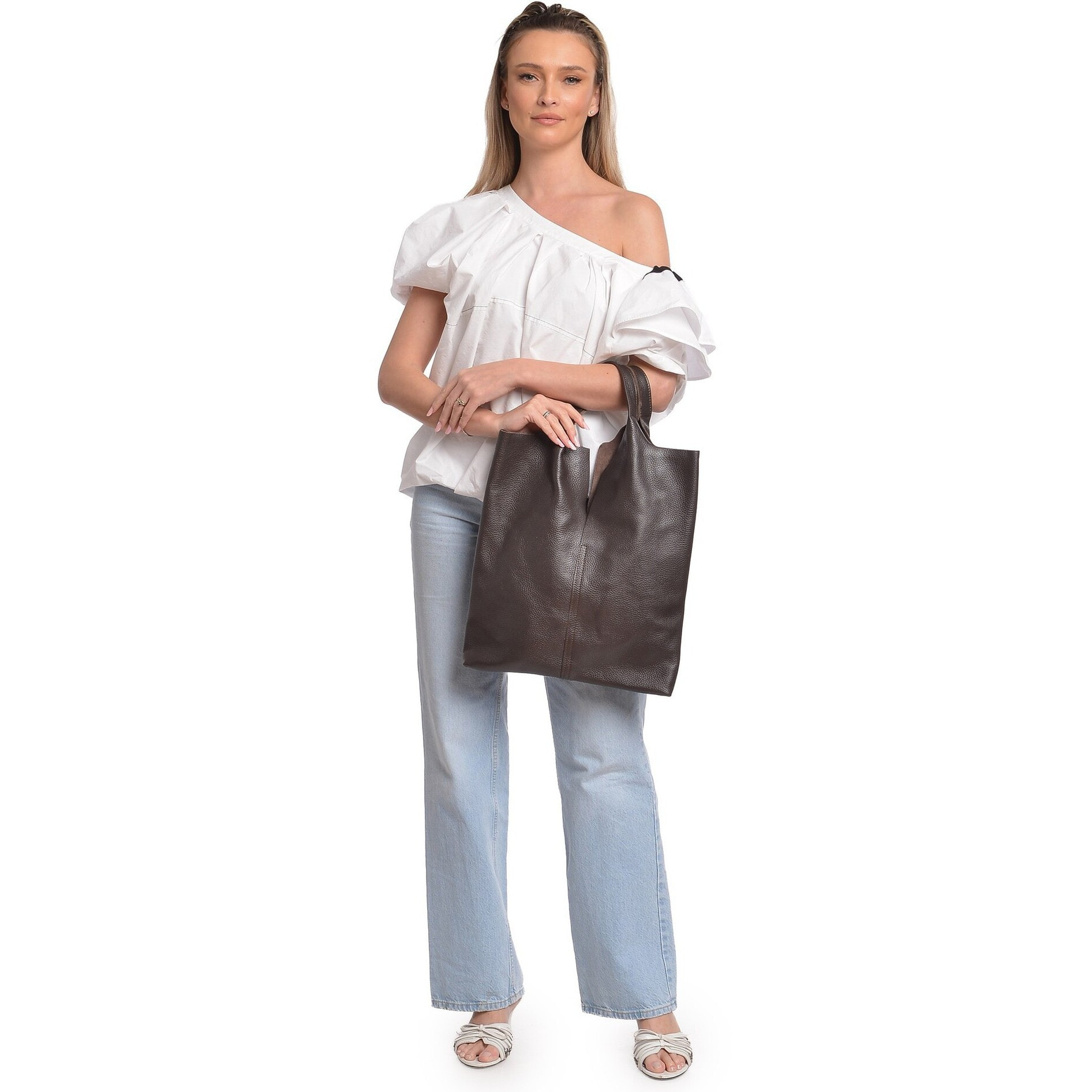 Tote Anna Luchini Marrone