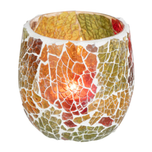 J-Line bougeoir Sunset - verre - mix - small