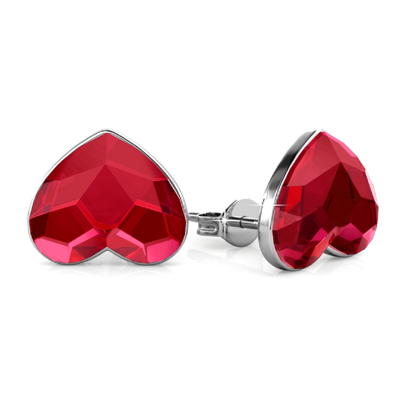 PENDIENTES DENISE RED