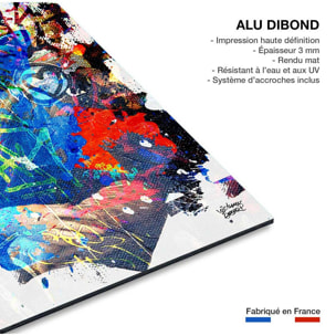 Tableau graffiti Affiche illustration joconde Tableau alu Dibond