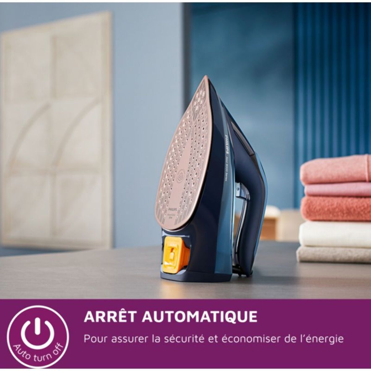 Fer à repasser PHILIPS DST8020/20 fer à vapeur bleu