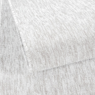 NADOR - Tapis rond de salon moderne Creme