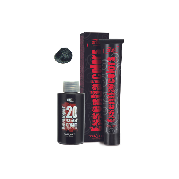 Coloration Pour Cheveux N°1 Noir 60 Ml.