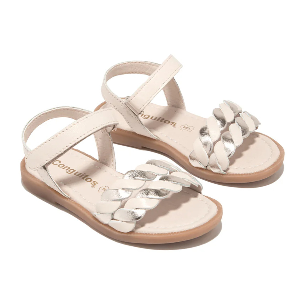 Sandalias Trenza Beige