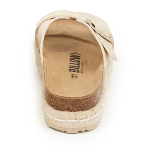 SANDALIA PLATAFORMA BILLOWY DORADO